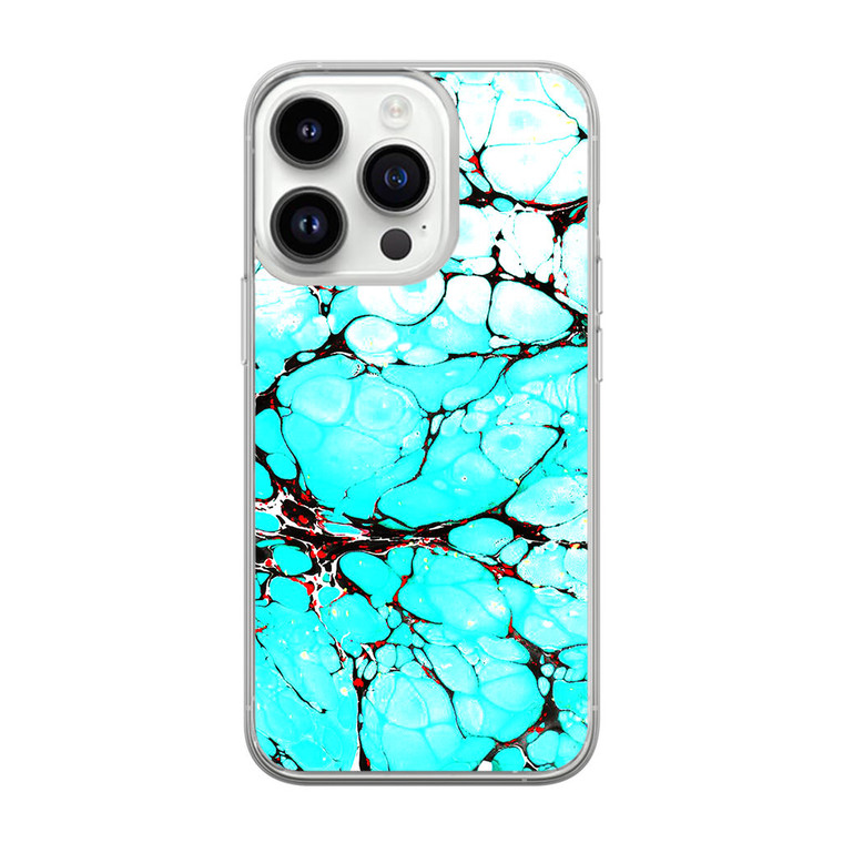 Gemstone Marbles iPhone 14 Pro Case