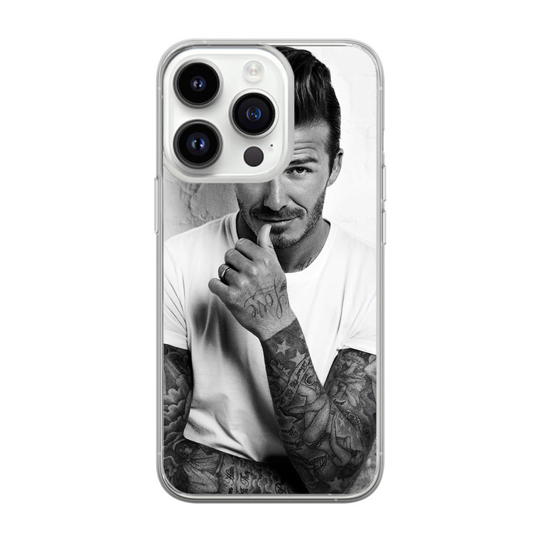 David Beckham Poster iPhone 14 Pro Case