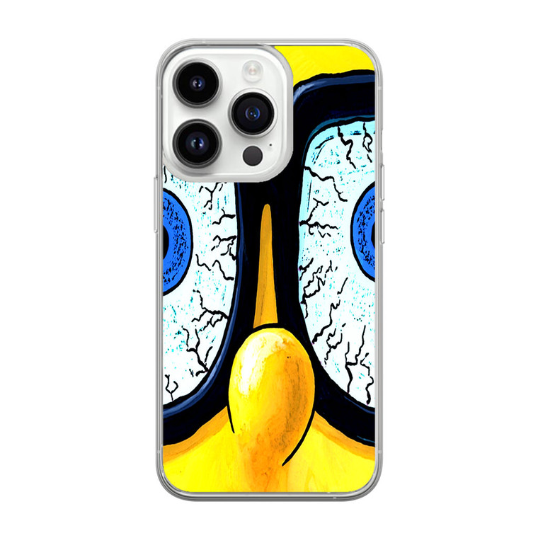 Spongebob Squarepants Glasses iPhone 14 Pro Case