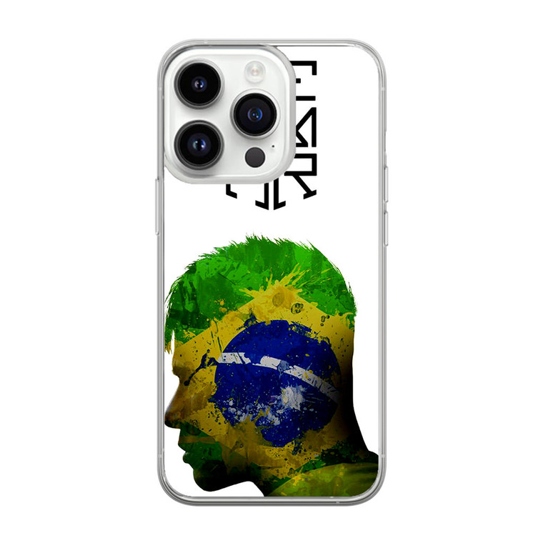 Neymar Logo Brazil iPhone 14 Pro Case