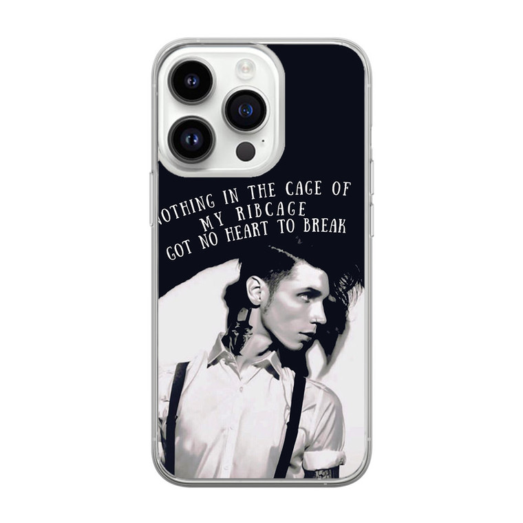 Andy Biersack Quotes iPhone 14 Pro Case