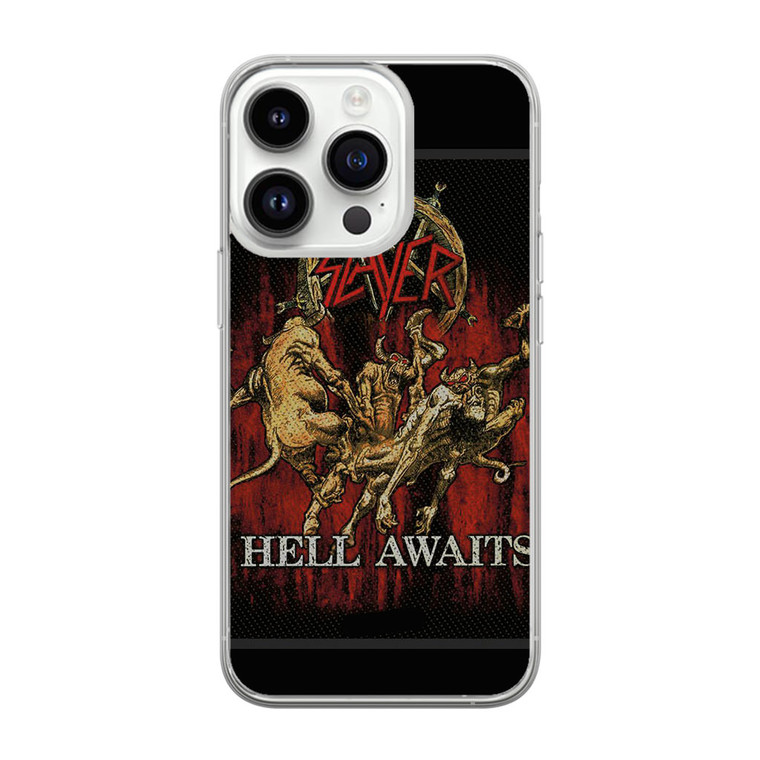 Slayer Hell Awaits Black Metal Band iPhone 14 Pro Case