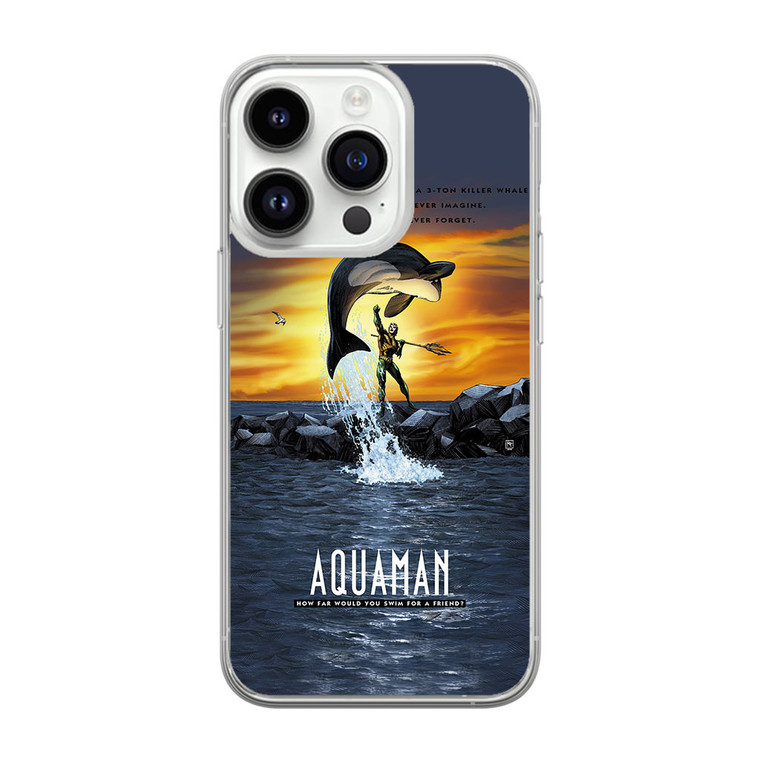 Aquaman Poster iPhone 14 Pro Case