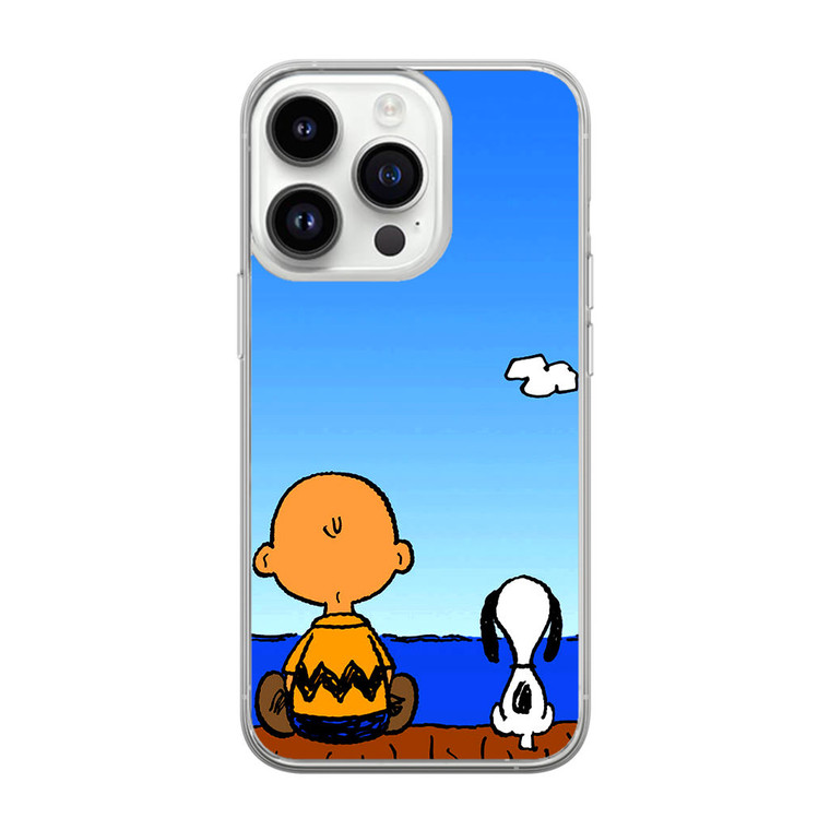 Snoopy Charlie Brown iPhone 14 Pro Case