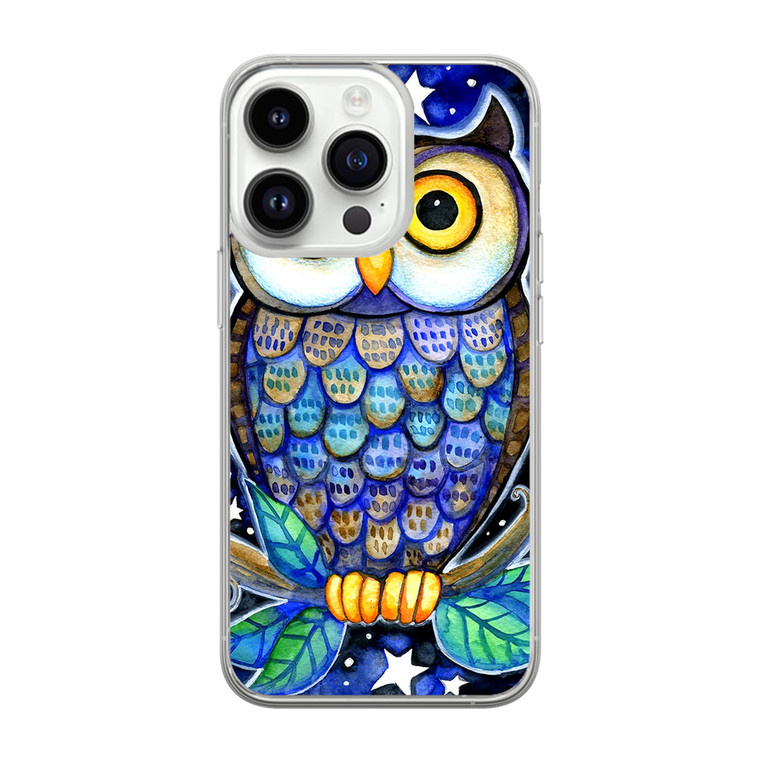 Bedtime Owl iPhone 14 Pro Case