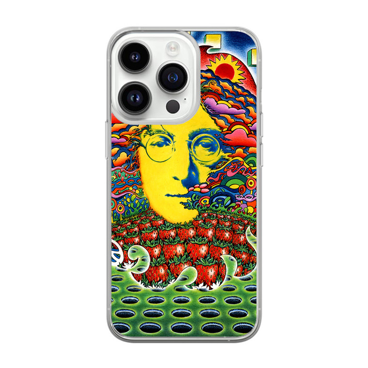 Strawberry Field For Lennon iPhone 14 Pro Case