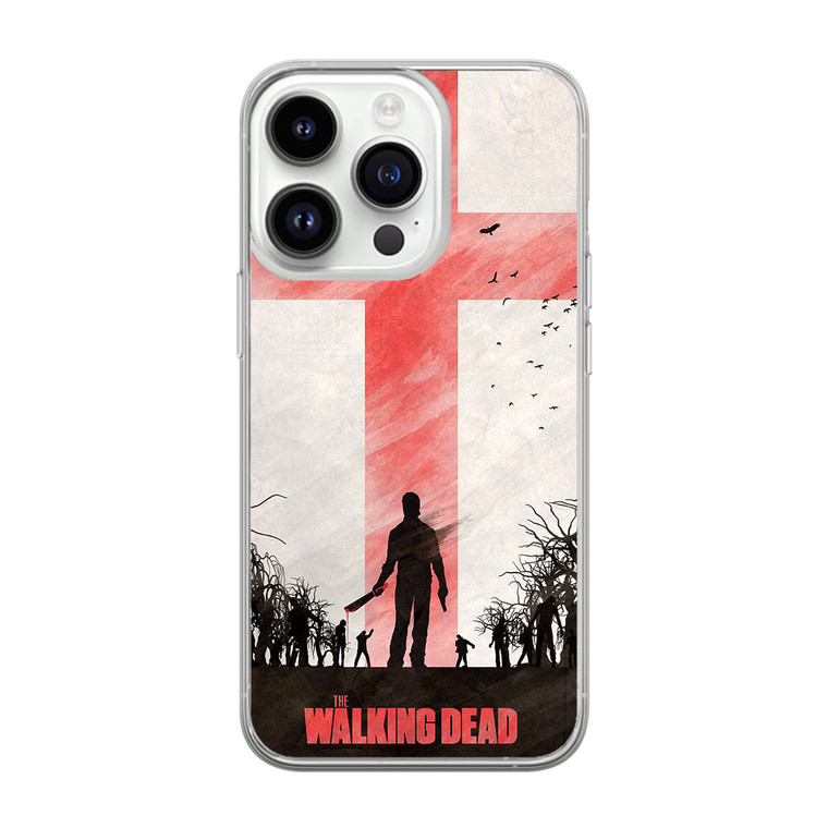 The Walking Dead Art iPhone 14 Pro Case