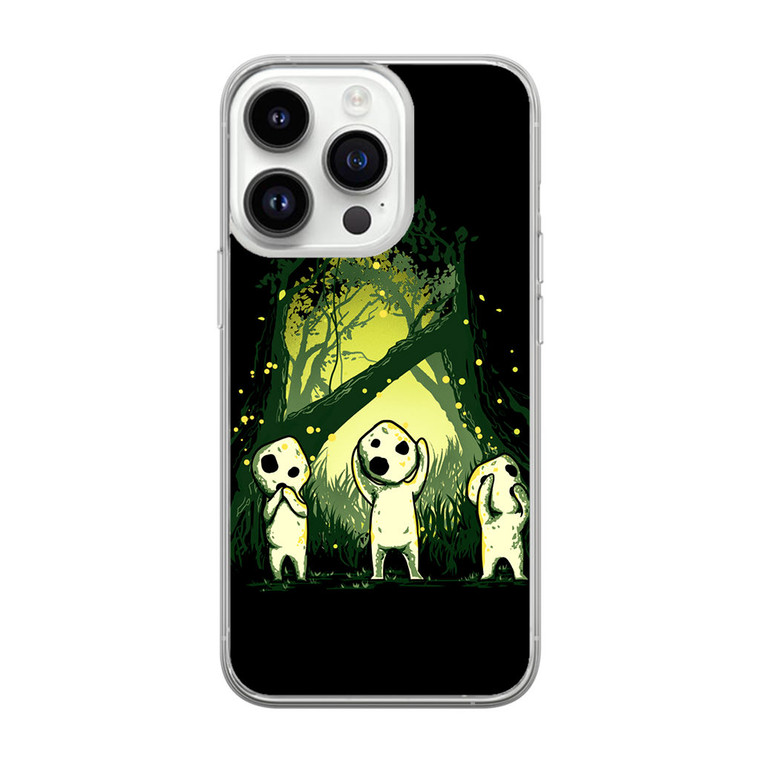 Three Wise Of Kodama iPhone 14 Pro Case