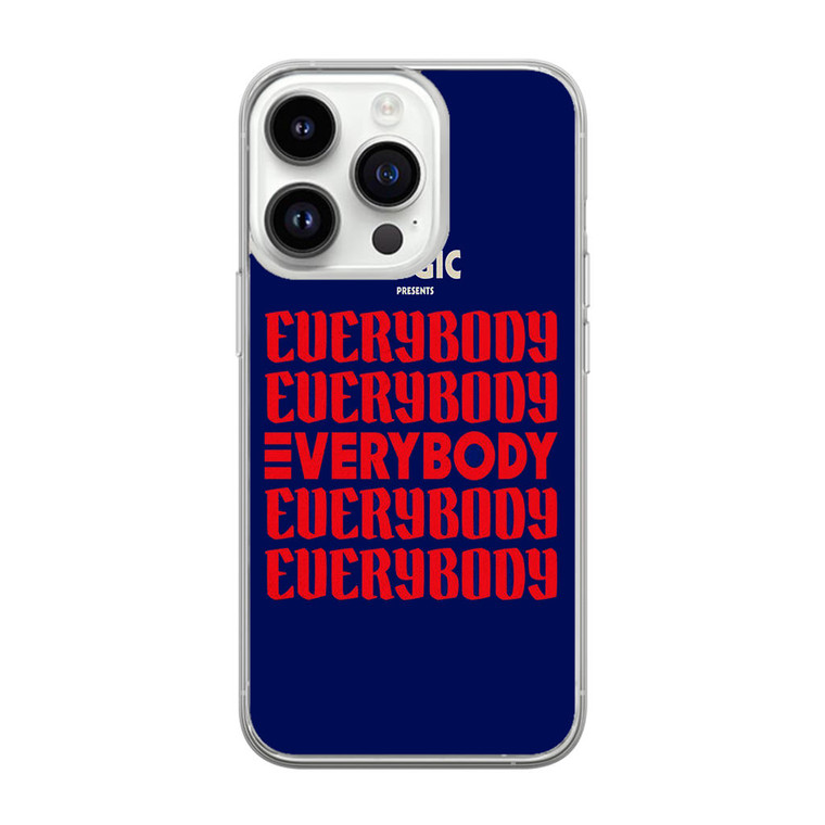 Logic Everybody Lyrics iPhone 14 Pro Case