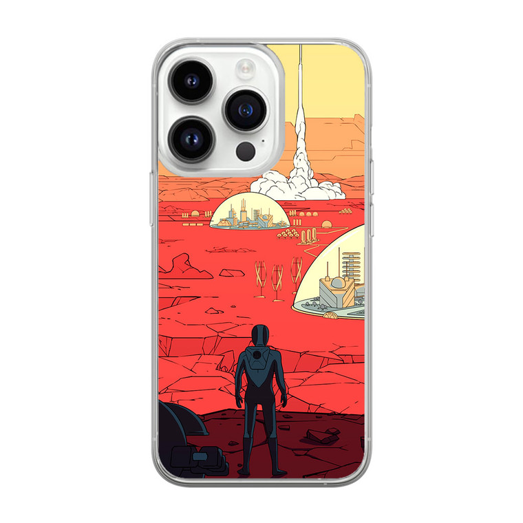 Surviving Mars Game iPhone 14 Pro Case