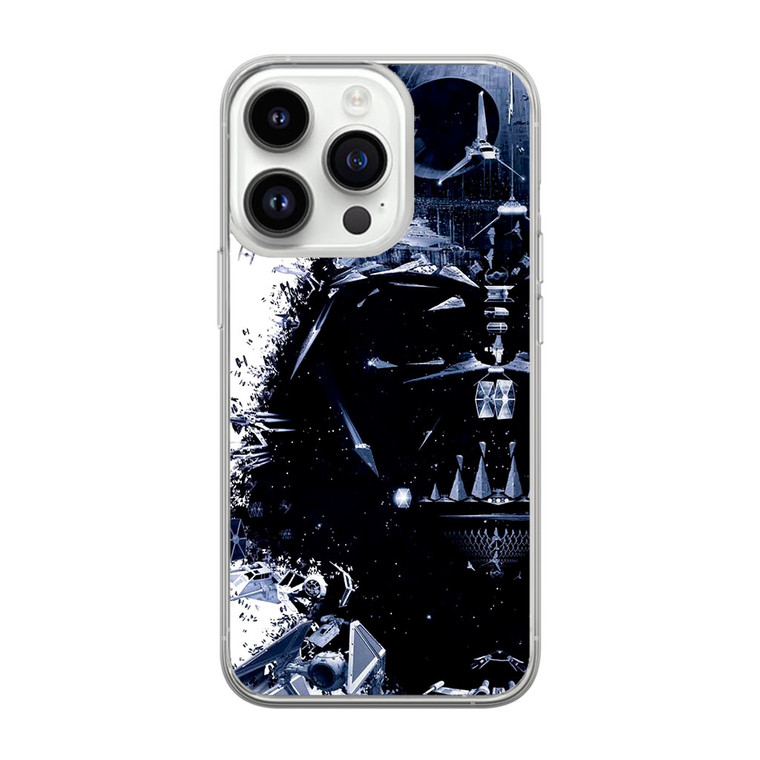 Star Wars Dart Vadder Half Face iPhone 14 Pro Case