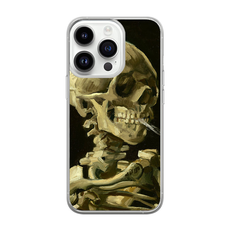 Van Gogh skeleton iPhone 14 Pro Case