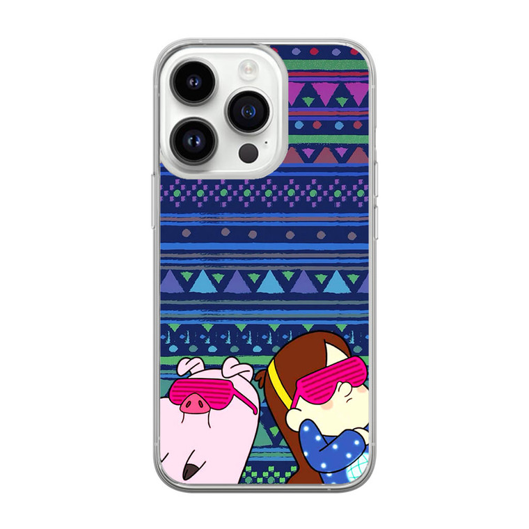 Gravity Falls Waddles And Mabel iPhone 14 Pro Case