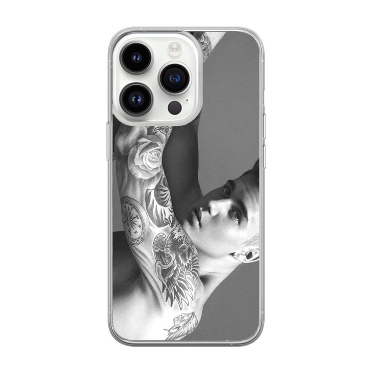 Justin Bieber Tattoos iPhone 14 Pro Case