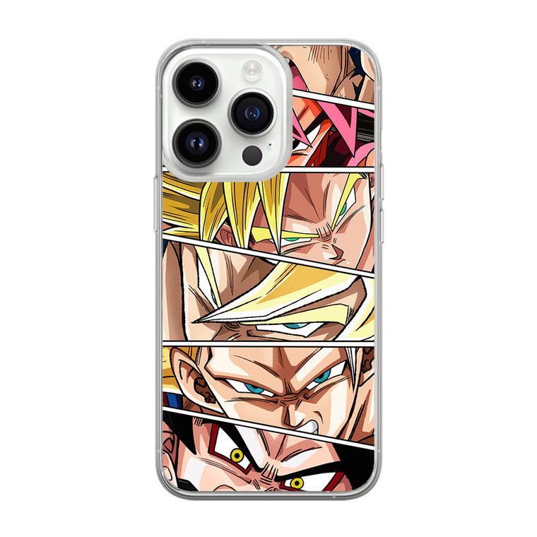 Goku Forms iPhone 14 Pro Case