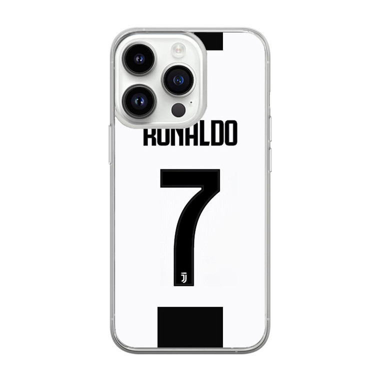 Ronaldo Juventus Jersey iPhone 14 Pro Case