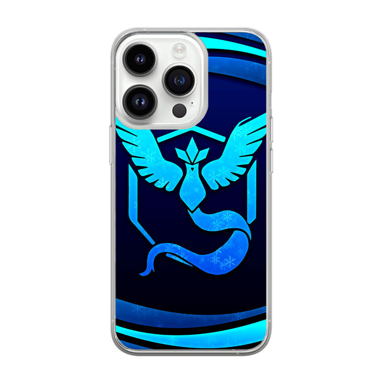 Video Game Pokemon Go Team Mystic iPhone 14 Pro Case