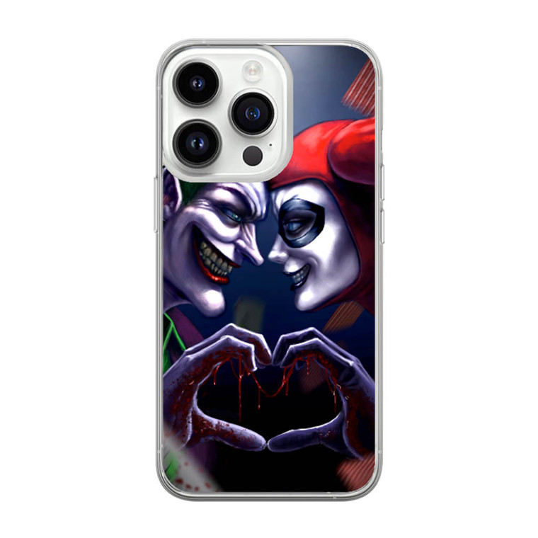 Joker and Harley Quinn iPhone 14 Pro Case