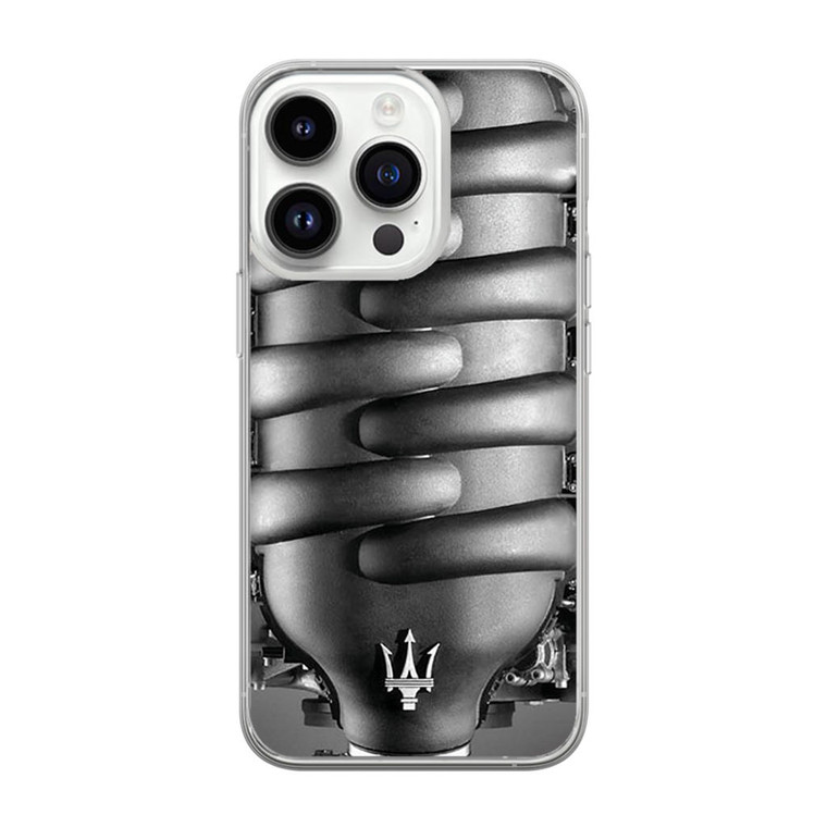 Maserati Engine iPhone 14 Pro Case