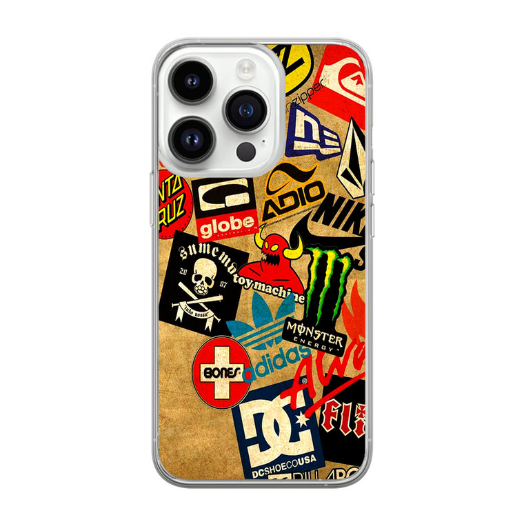 Skateboard Brand iPhone 14 Pro Case