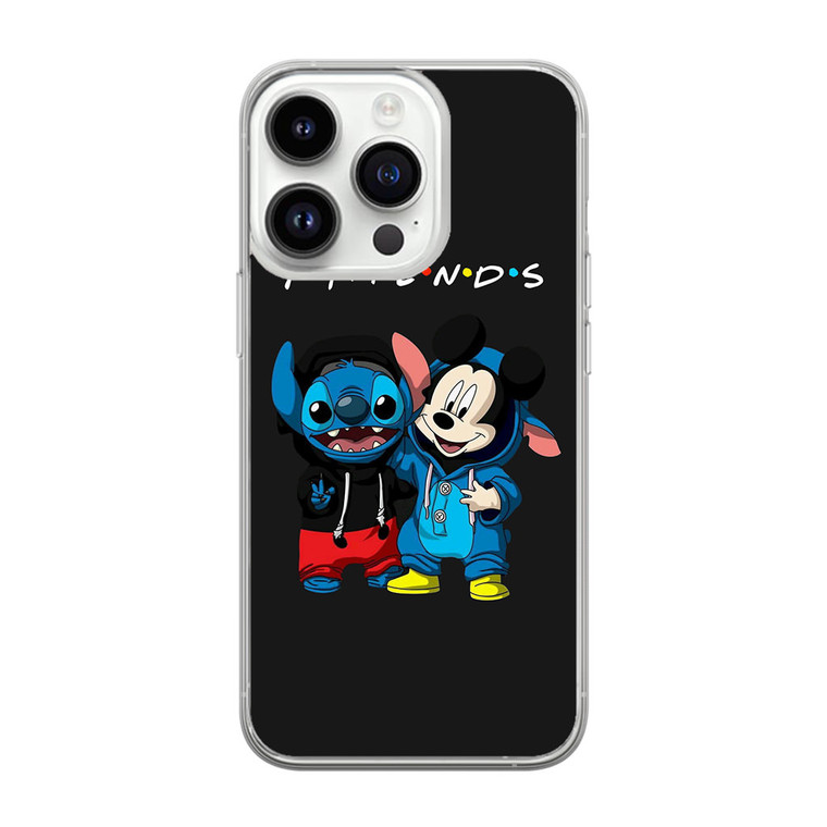 Stitch and Mickey Friends iPhone 14 Pro Case
