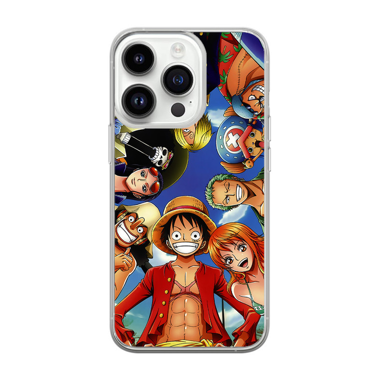 One Piece Luffy Crew iPhone 14 Pro Case