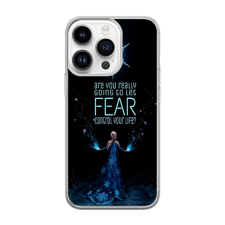 Disney Frozen Elsa Fear iPhone 14 Pro Case