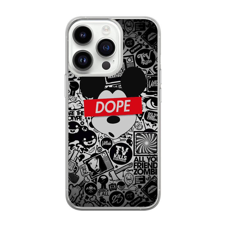 Mickey Dope iPhone 14 Pro Case