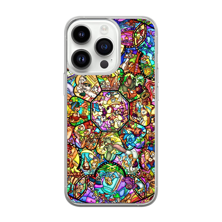 Disney Collage Mozaic iPhone 14 Pro Case