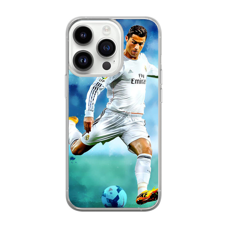 Cristiano Ronaldo CR7 Poster iPhone 14 Pro Case