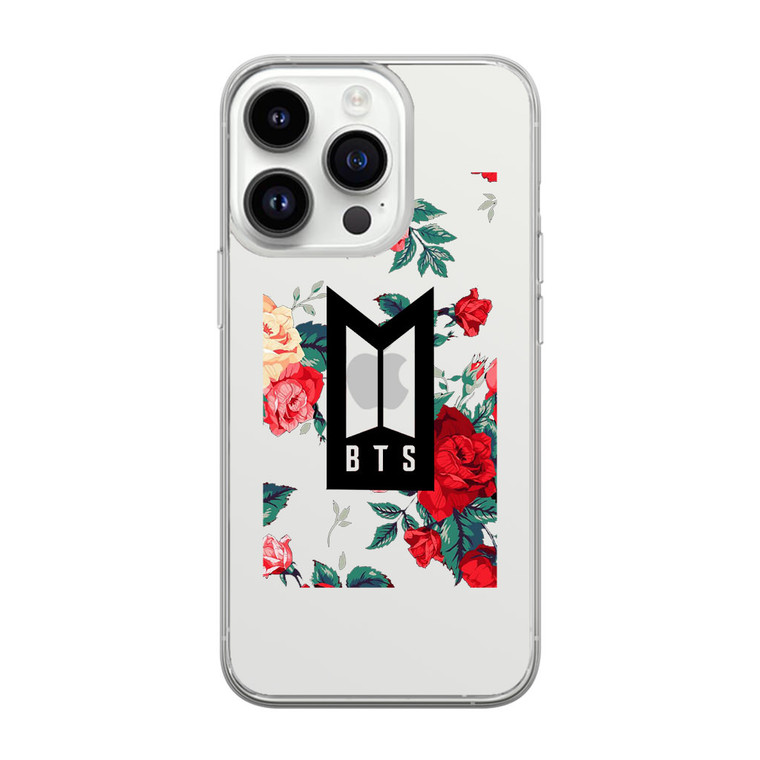 BTS Flower Logo iPhone 14 Pro Case