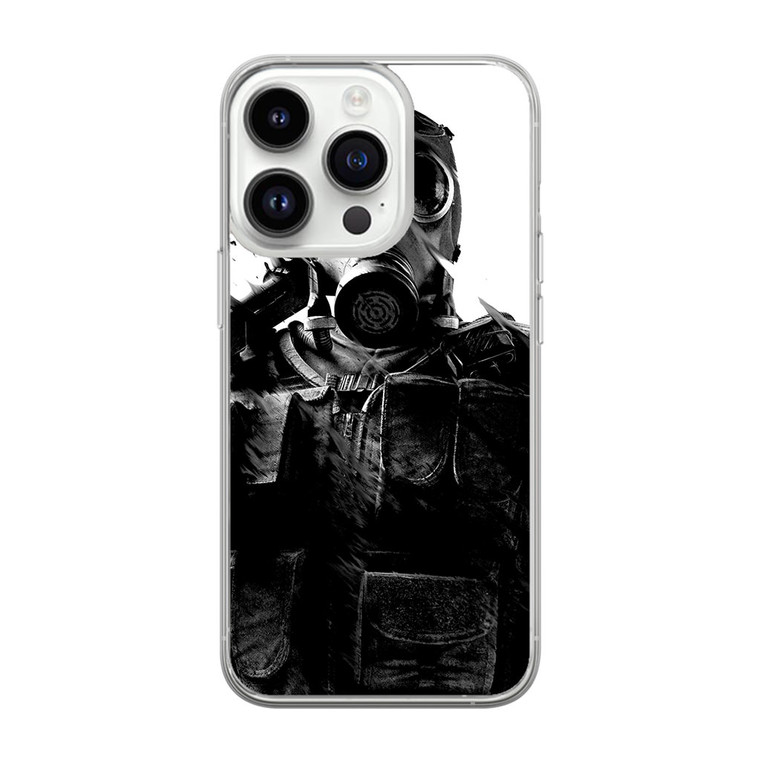 Tom Clancy Rainbow Six Siege Artwork iPhone 14 Pro Case