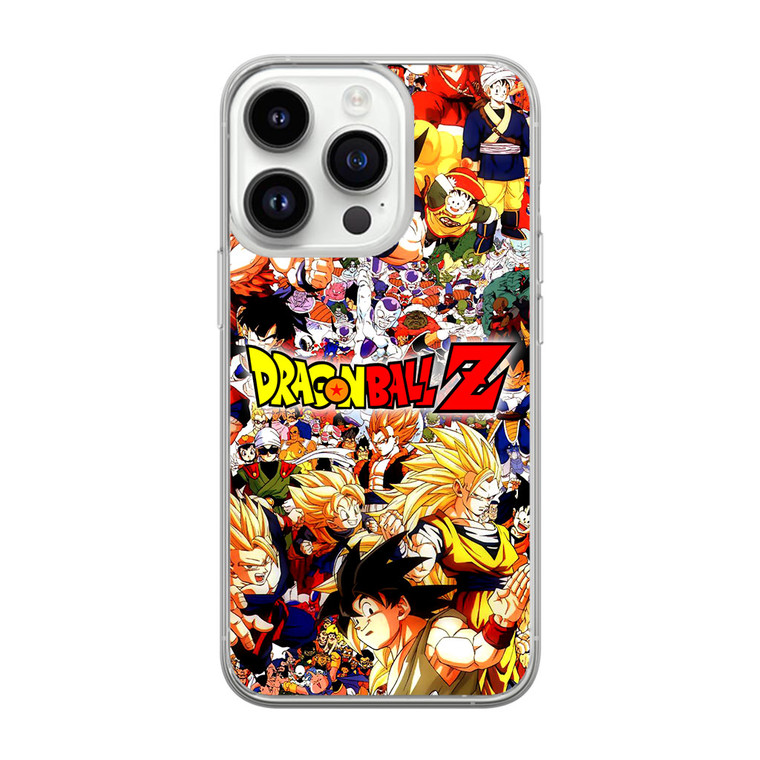 Dragon Ball Z All Characters iPhone 14 Pro Case