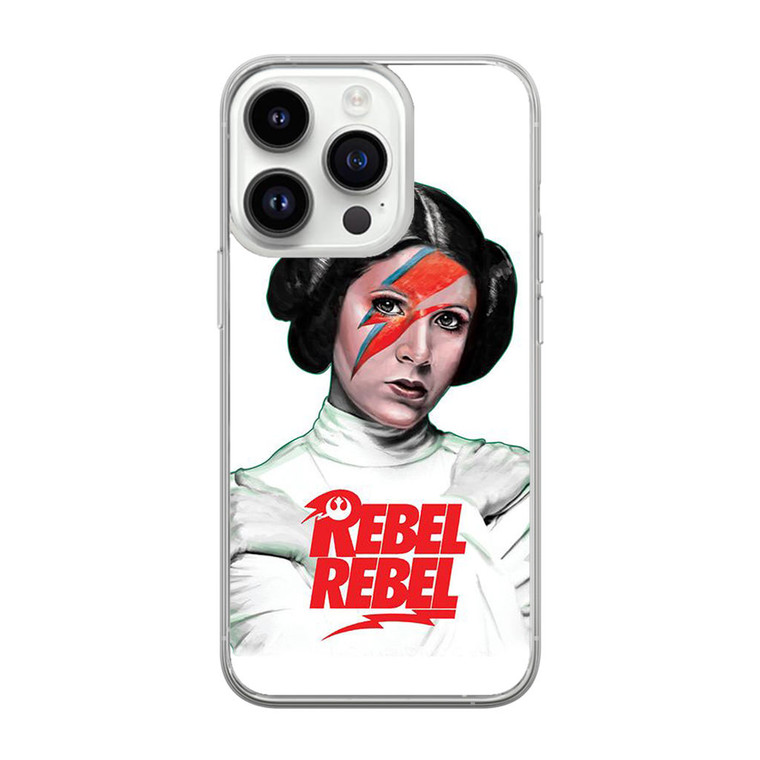 Rebel Rebel Princess Leia iPhone 14 Pro Case