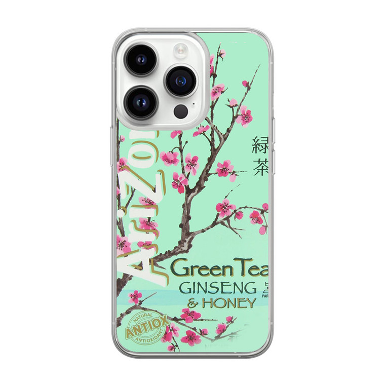 Arizona Green Tea SoftDrink iPhone 14 Pro Case