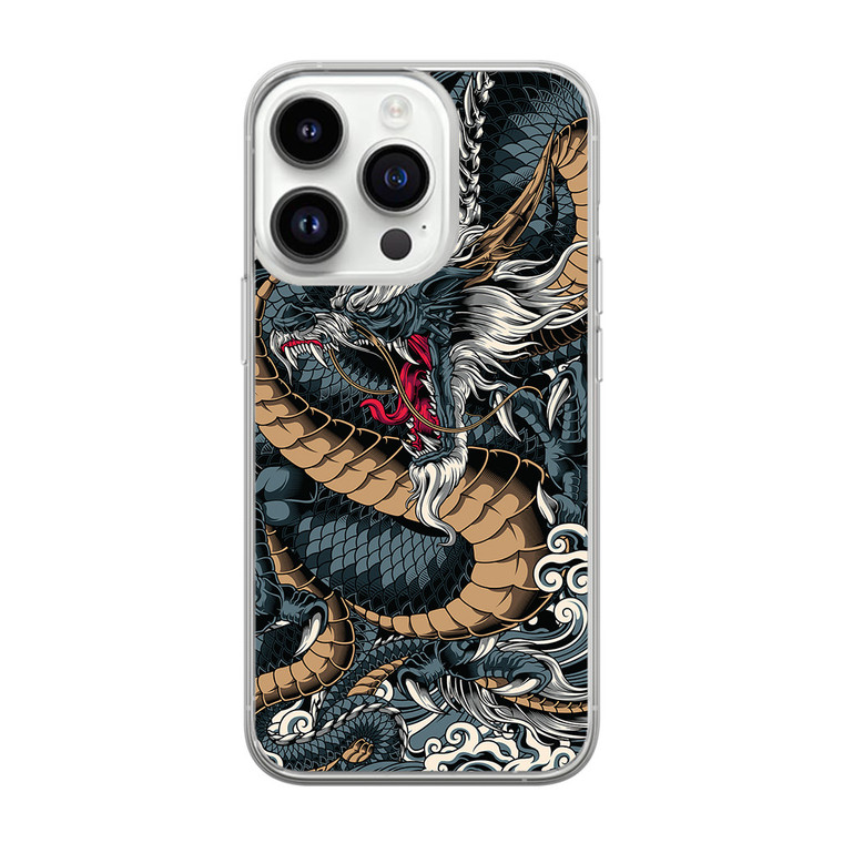 Dragon Ryujin Lord of the Sea iPhone 14 Pro Case