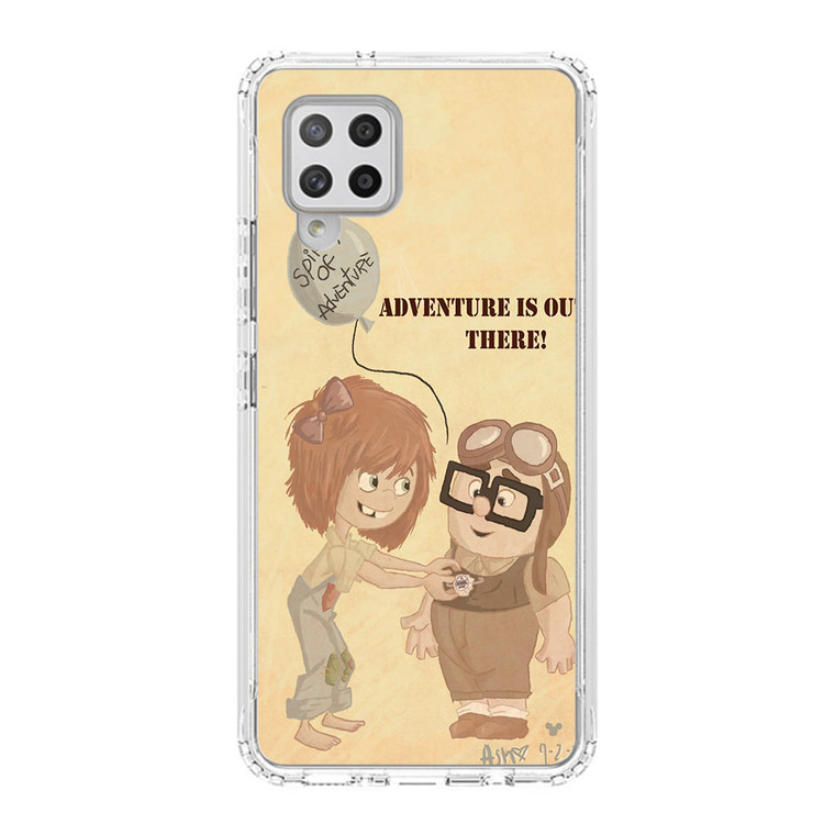 Adventure is Out There with Charlie and Ellie Samsung Galaxy A42 5G Case