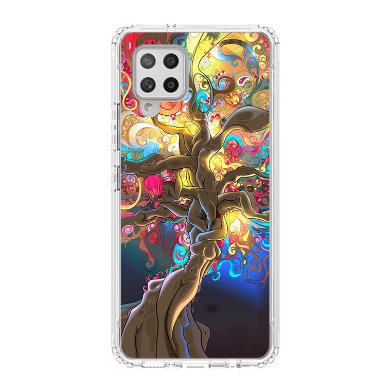 Artistic Psychedelic Womens Tree Samsung Galaxy A42 5G Case