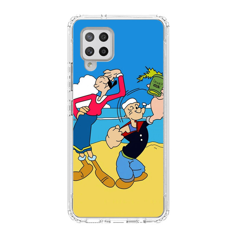 Popeye Cartoon Samsung Galaxy A42 5G Case