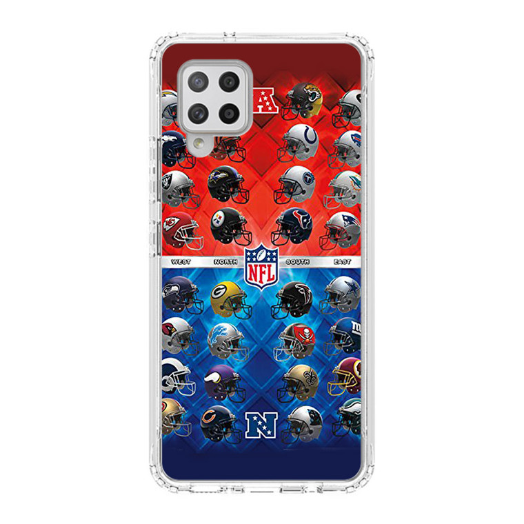 NFL Football Helmets Official Samsung Galaxy A42 5G Case