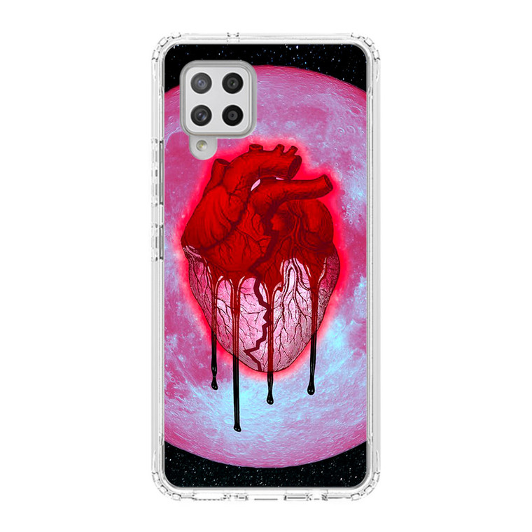 Chris Brown Heartbreak on a Full Moon Samsung Galaxy A42 5G Case