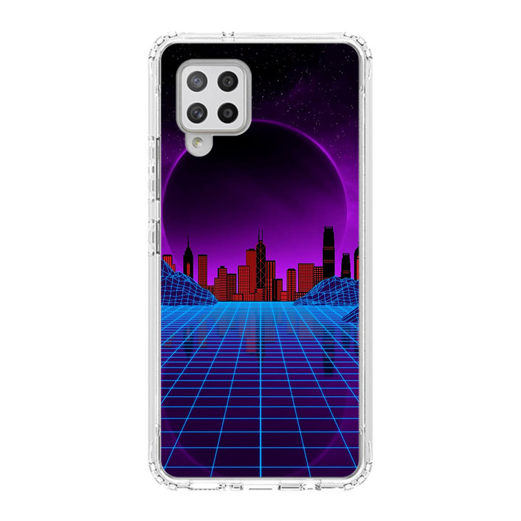 New Synthwave Samsung Galaxy A42 5G Case