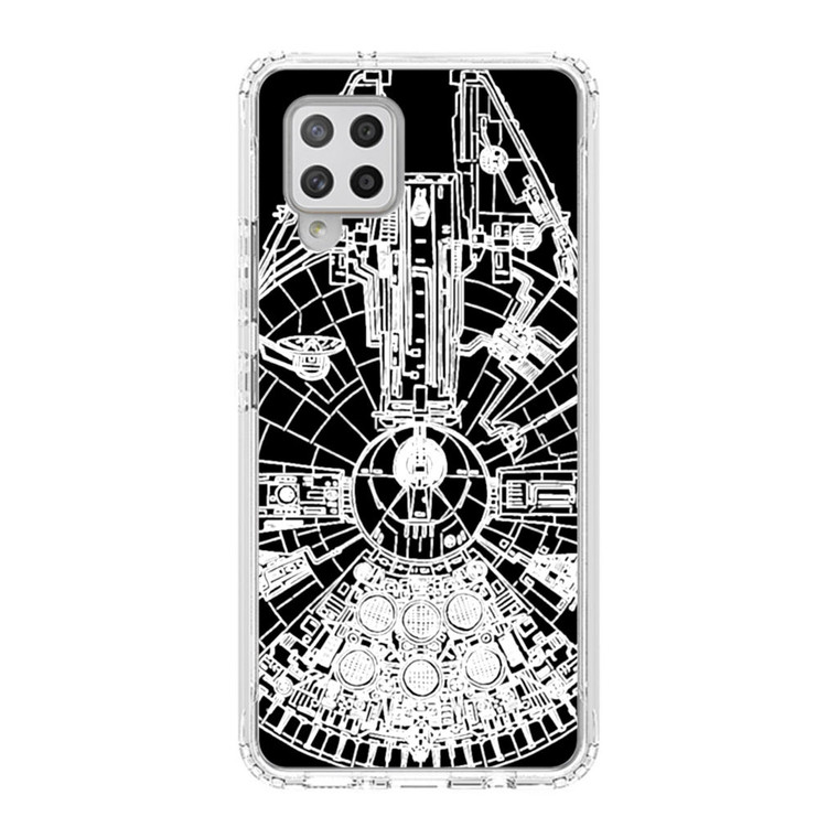 Star Wars Millenium Falcon Samsung Galaxy A42 5G Case