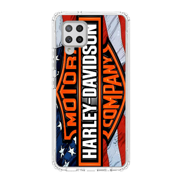 Harley Davidson Flag Samsung Galaxy A42 5G Case