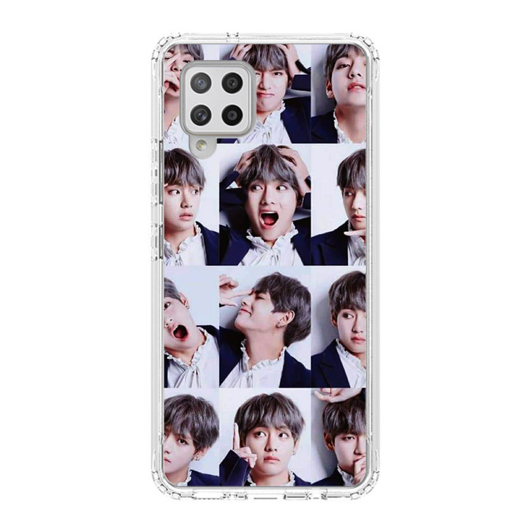 Kim Tae Hyung Collage Samsung Galaxy A42 5G Case