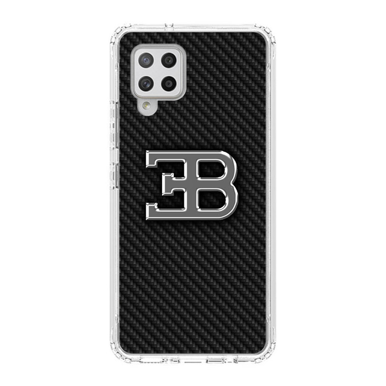 Bugatti Carbon  Fibre Logo Samsung Galaxy A42 5G Case