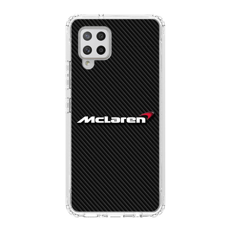 McLaren Logo Carbon Fibre Samsung Galaxy A42 5G Case