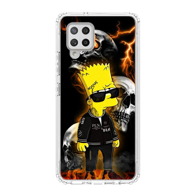 Bart Death Metal Style Samsung Galaxy A42 5G Case