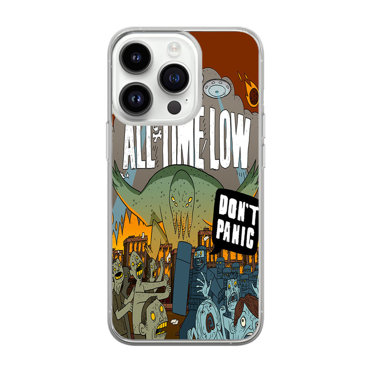 All Time Low Don't Panic iPhone 14 Pro Max Case