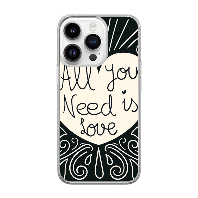 Drawn Love iPhone 14 Pro Max Case